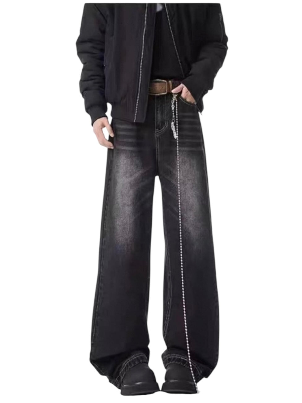 DIRTY FLARE-CUT JEANS FE0237