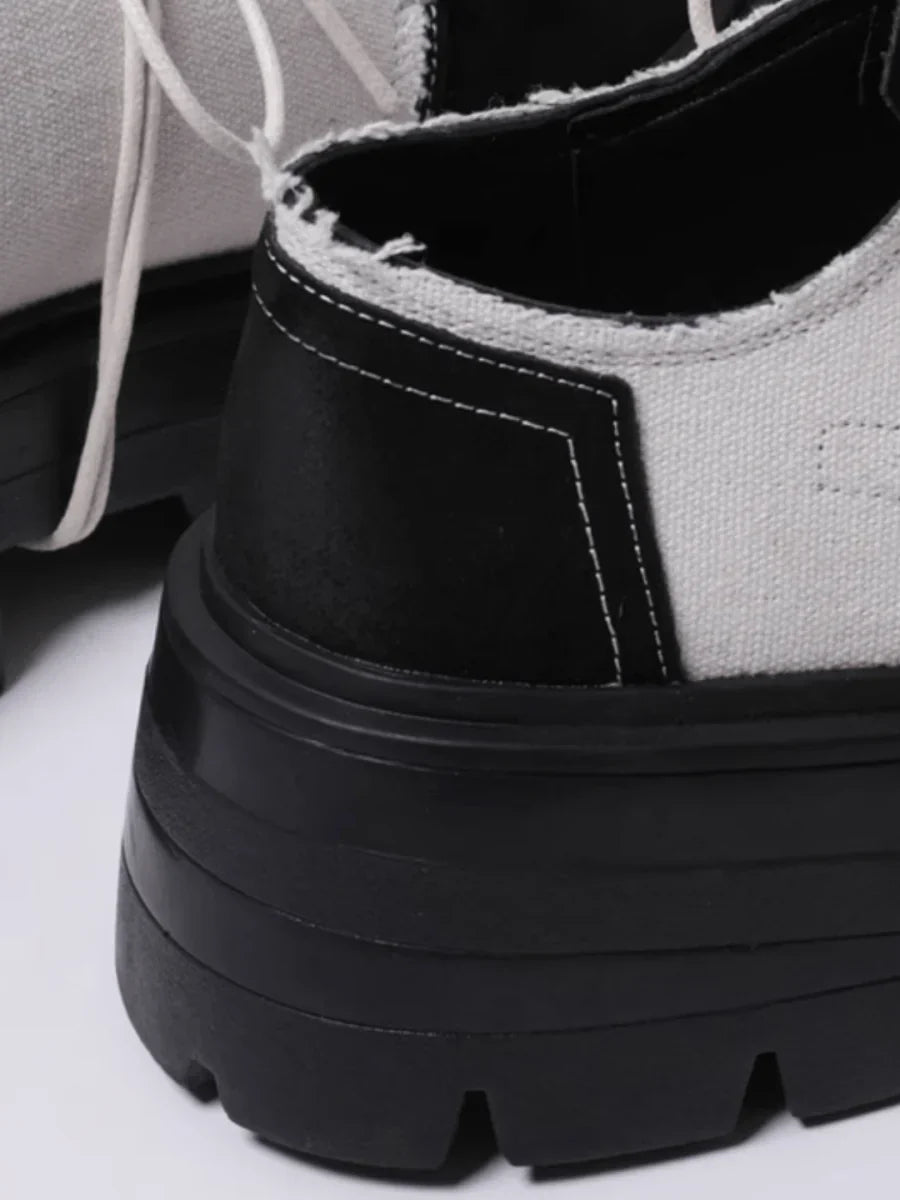 BIG HEAD LEATHER SHOES S022