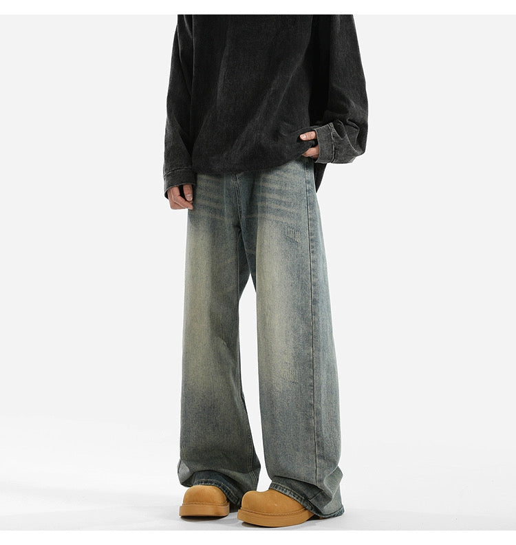 Men’s American Vintage Wide-Leg Jeans FE0397