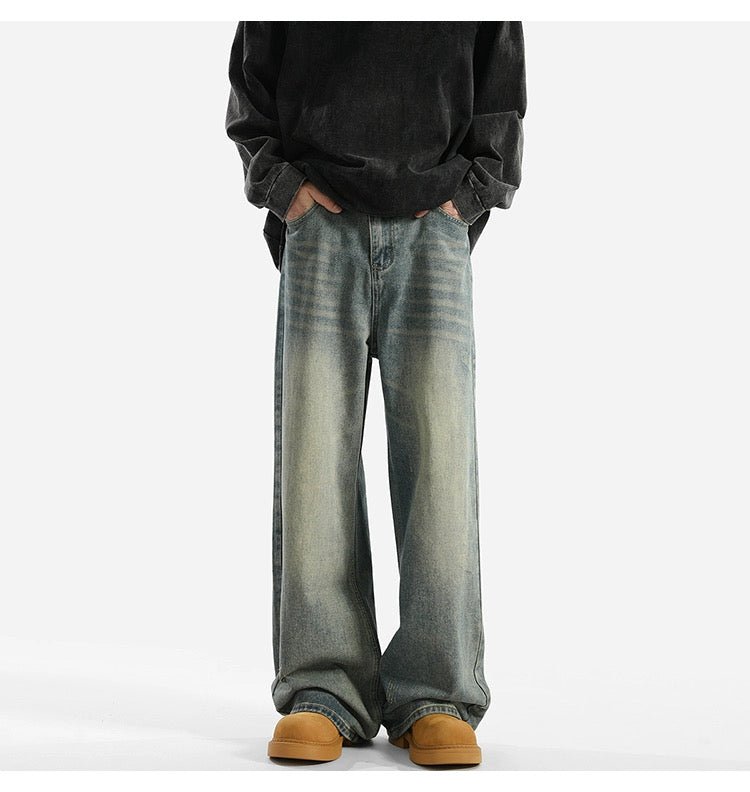 Men’s American Vintage Wide-Leg Jeans FE0397