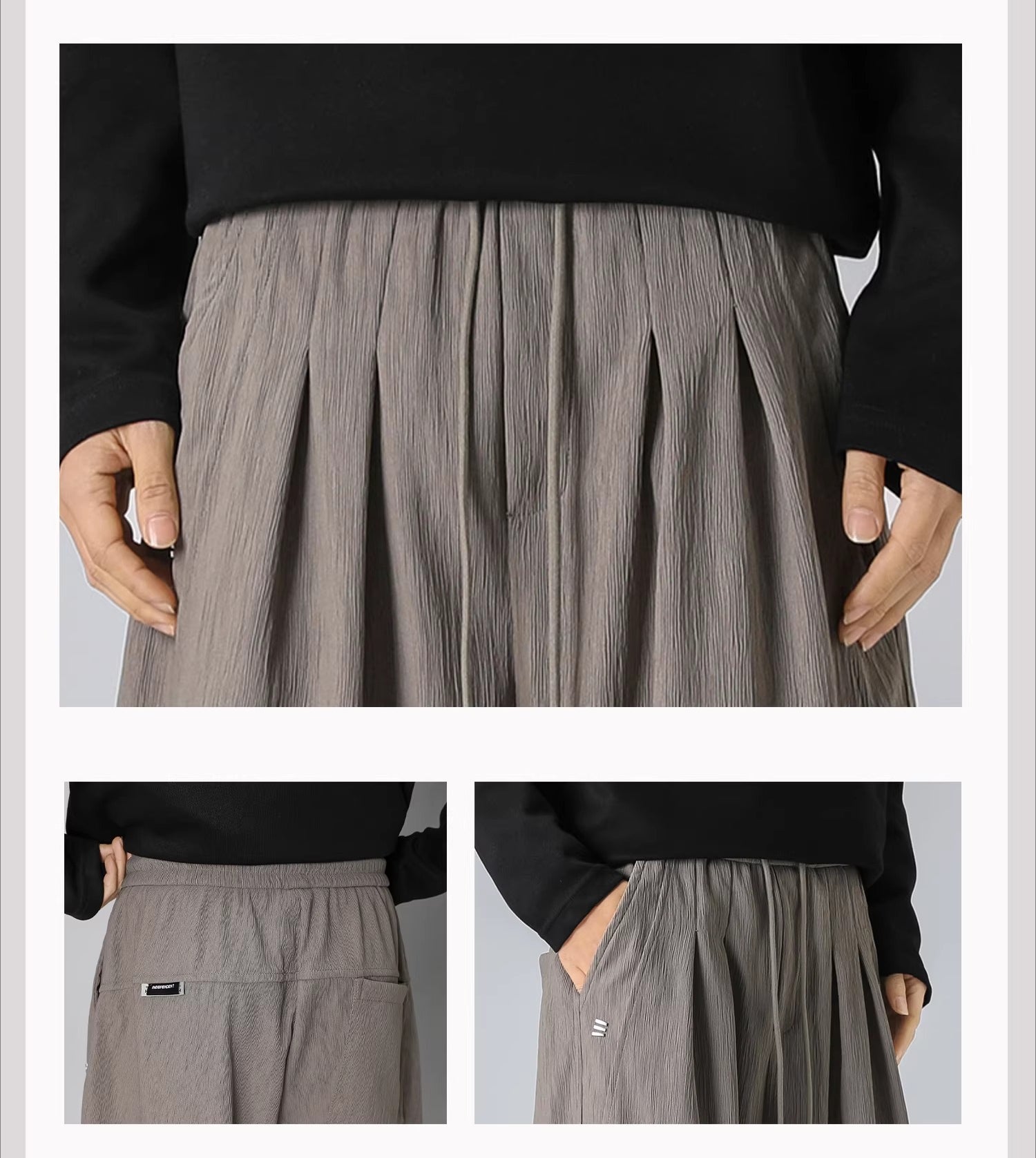 Spring Thin Drape Cool Pants FE0711