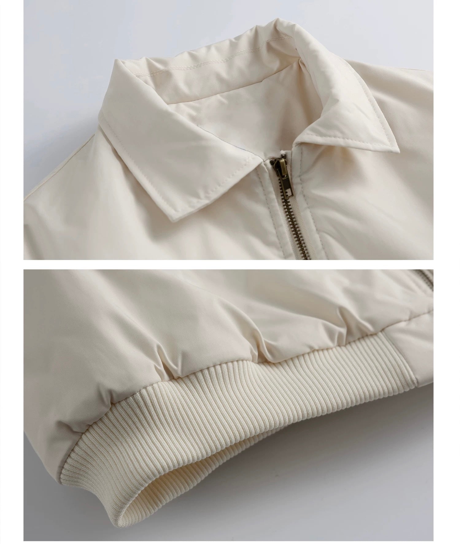 Men’s Vintage Bomber Puffer Jacket FE0299