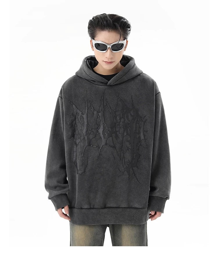 Men’s Vintage Washed Fleece Hoodie FE0327
