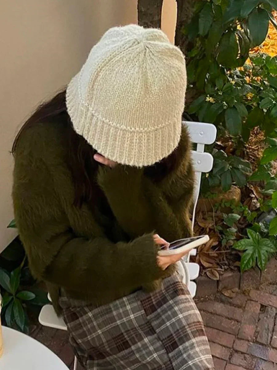 KNIT BUCKET HAT FA115