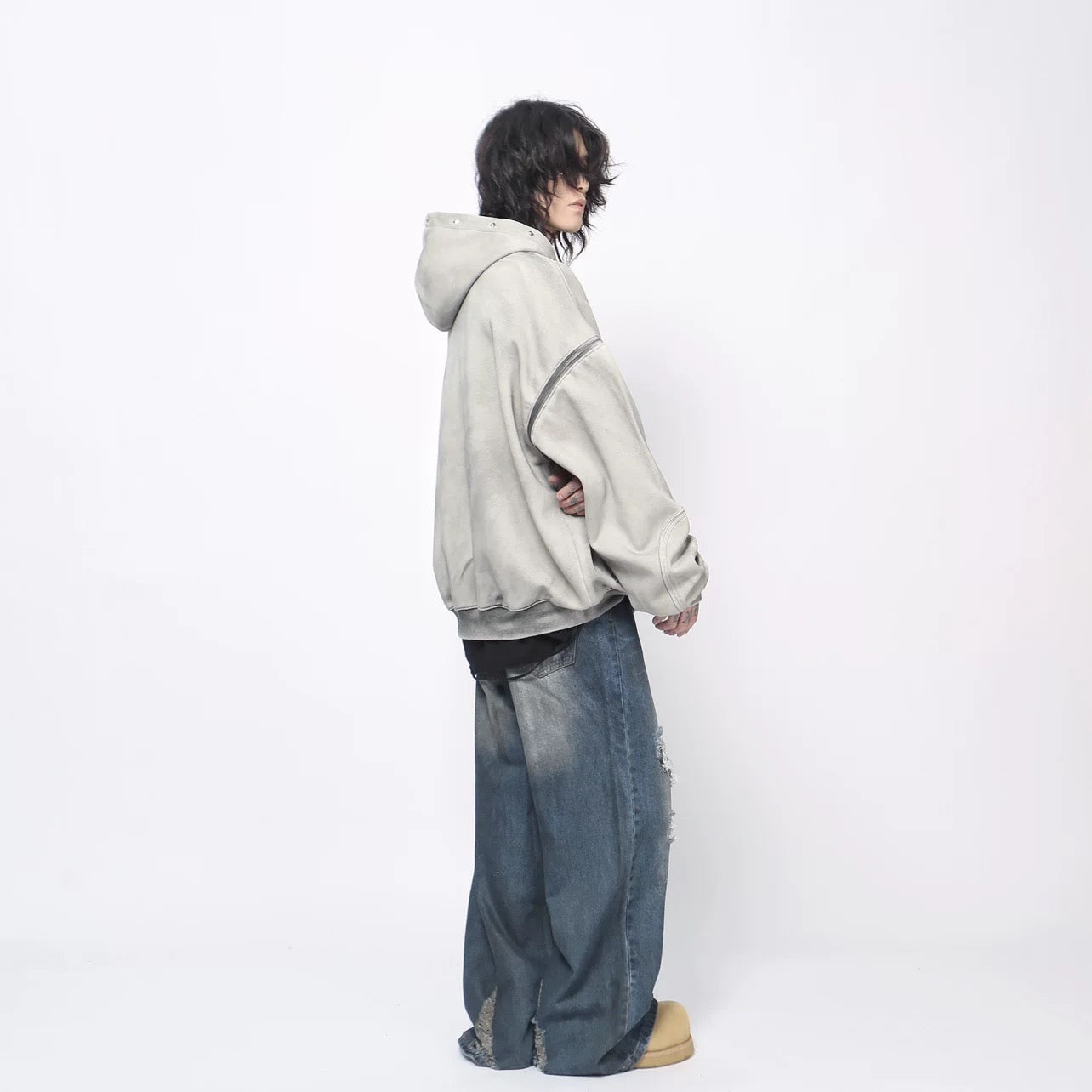 Men’s Zip-Up Streetwear Hoodie FE0368