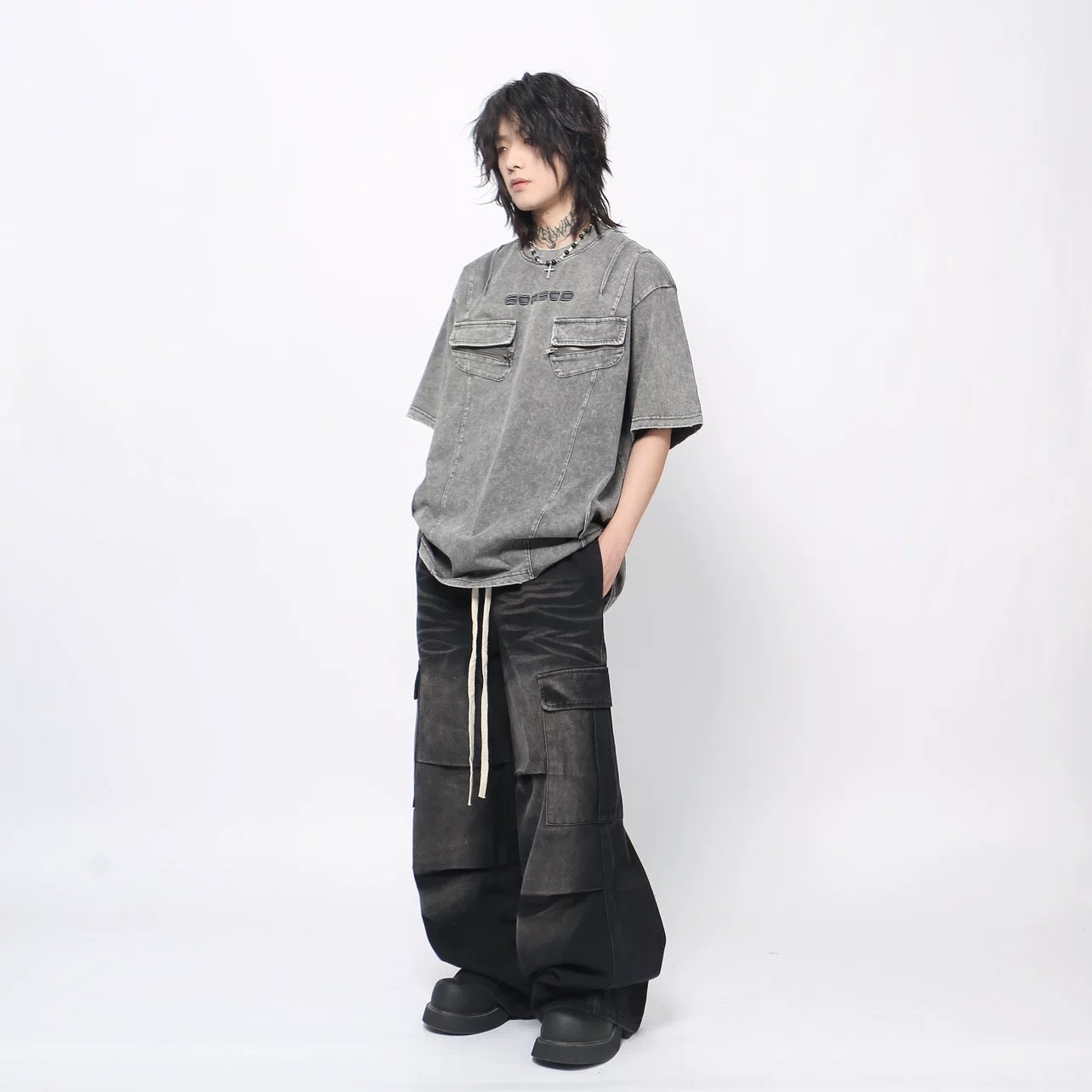 Men’s Workwear Streetwear Denim Pants FE0087