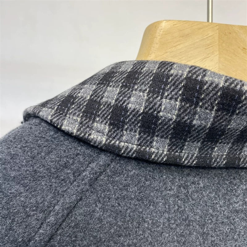 Men’s Loose-Fit Sheep Wool Padded Jacket FE0075