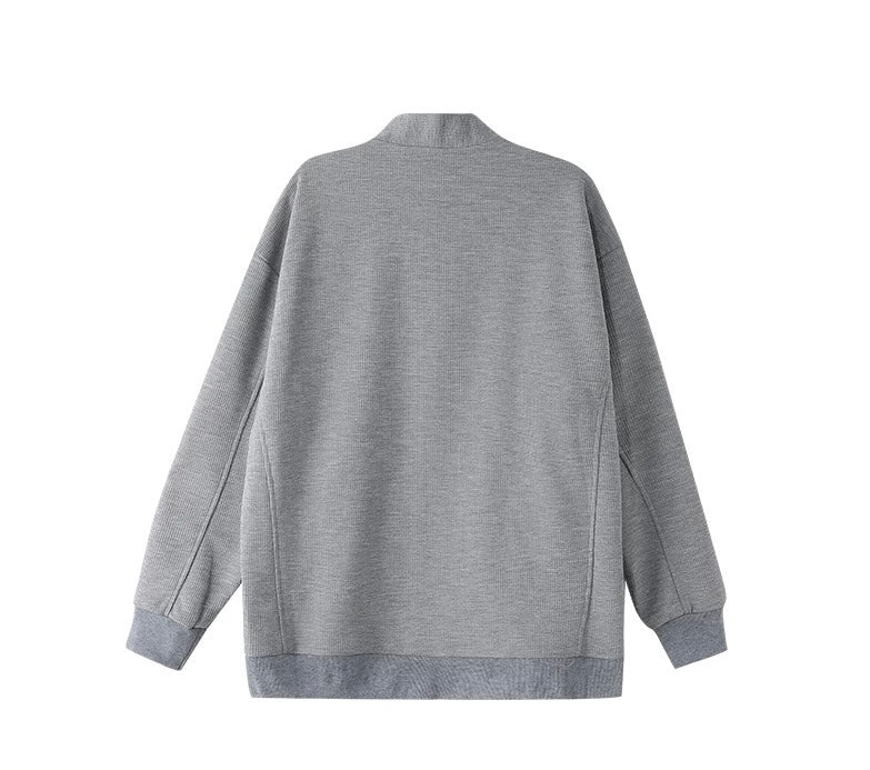 Relaxed Vintage Streetwear Sweater Jacket FE0320