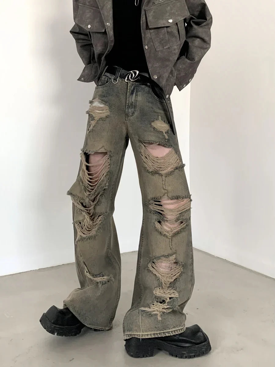 VINTAGE WASHED HIGH STREET JEANS FE0441