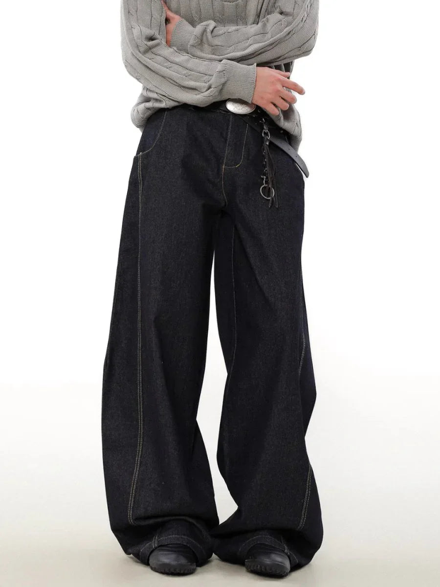 WIDE-LEGGED LOOSE JEANS FE0111