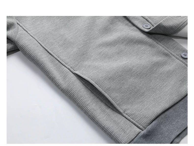 Relaxed Vintage Streetwear Sweater Jacket FE0320