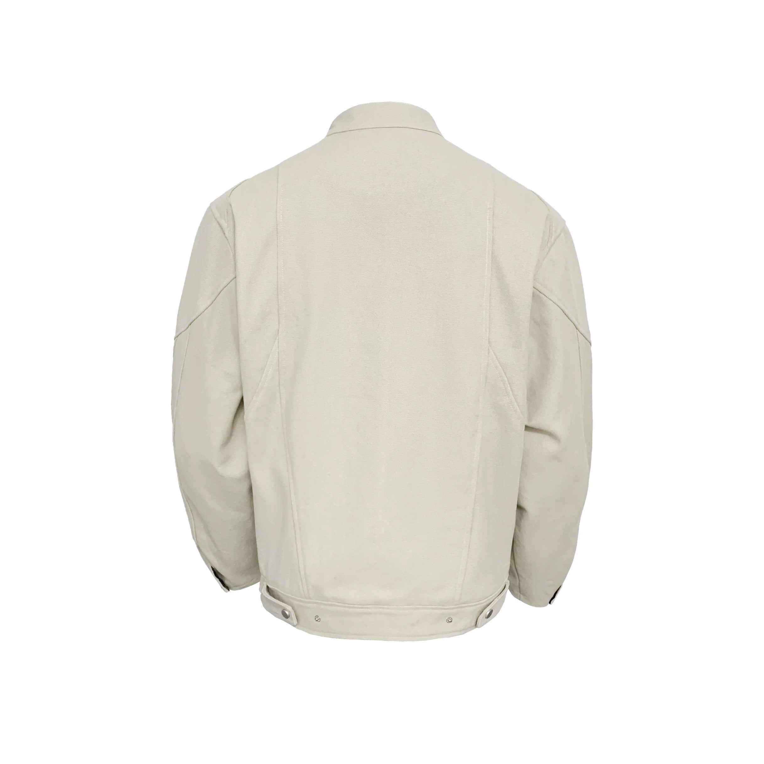 Harrington Stand Collar Utility Jacket – American Vintage Streetwear Coat FE0064