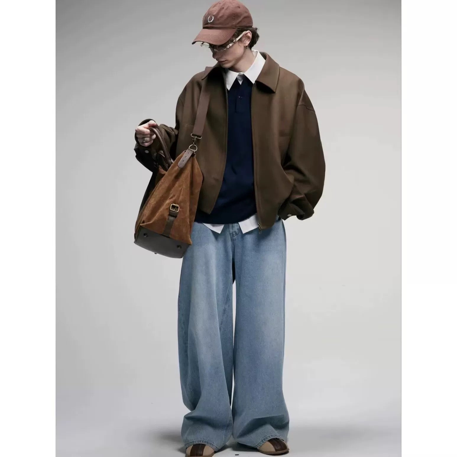 Men’s American Retro Commuter Jacket – Minimal Vintage Street Outerwear FE0305