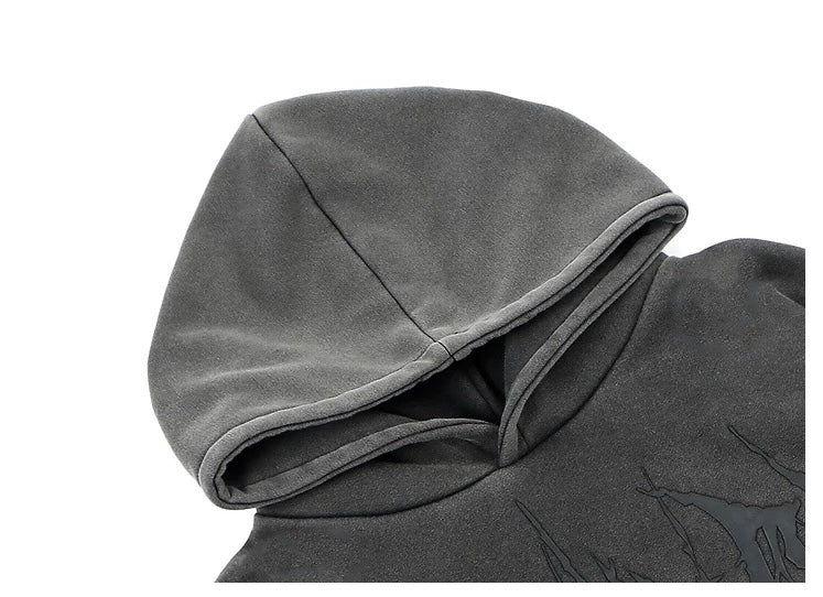 Men’s Vintage Washed Fleece Hoodie FE0327