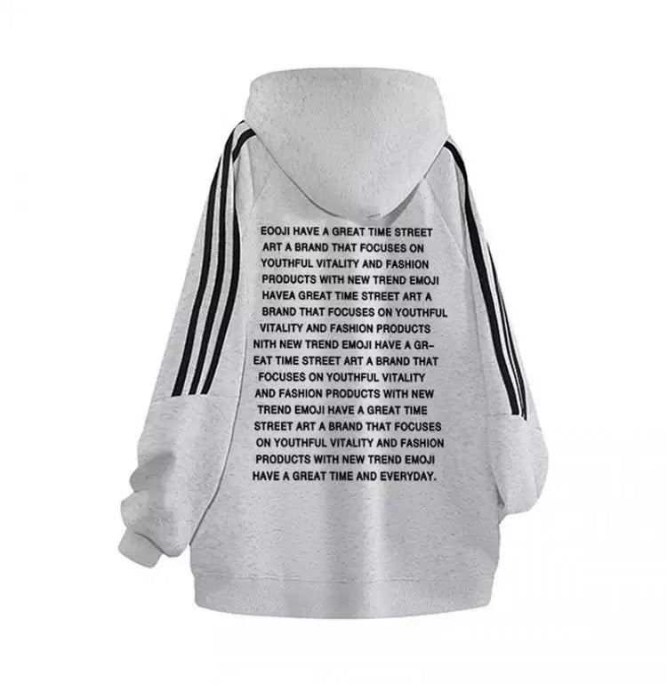 Men’s Classic American Streetwear Logo Sweatshirt – Minimalist Essential Pullover FE0326