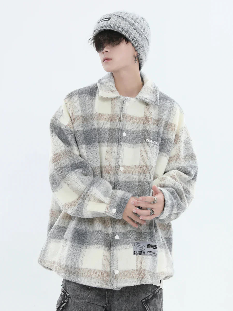 LOGO LOOSE LAPEL JACKET FE0119