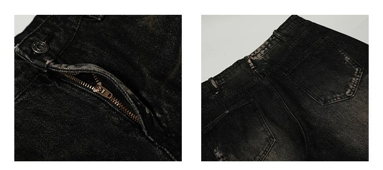 Men’s American Vintage Wide-Leg Denim Jeans FE0089