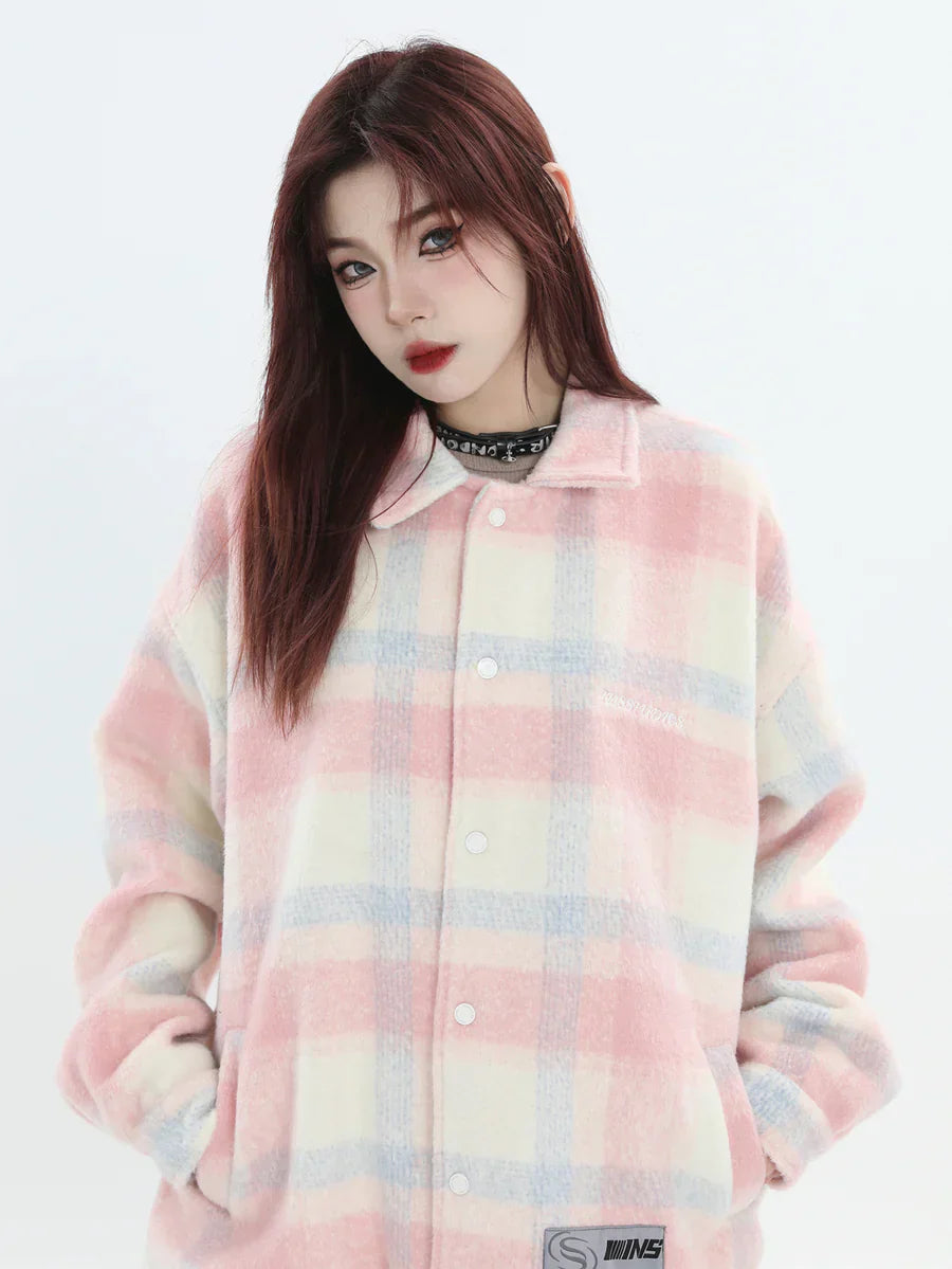 LOGO LOOSE LAPEL JACKET FE0119
