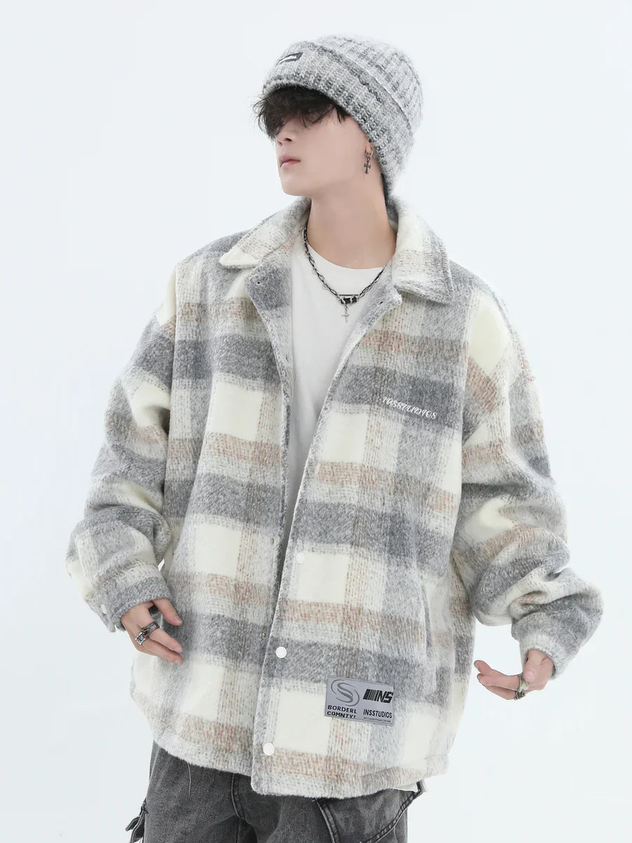 LOGO LOOSE LAPEL JACKET FE0119