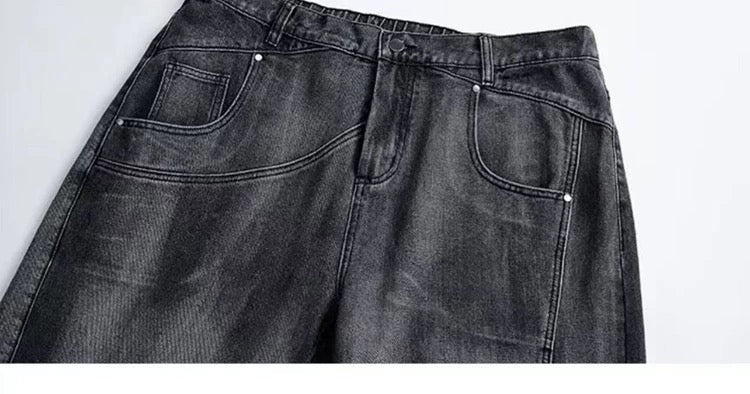 Men’s American Vintage Washed Denim Jeans FE0357