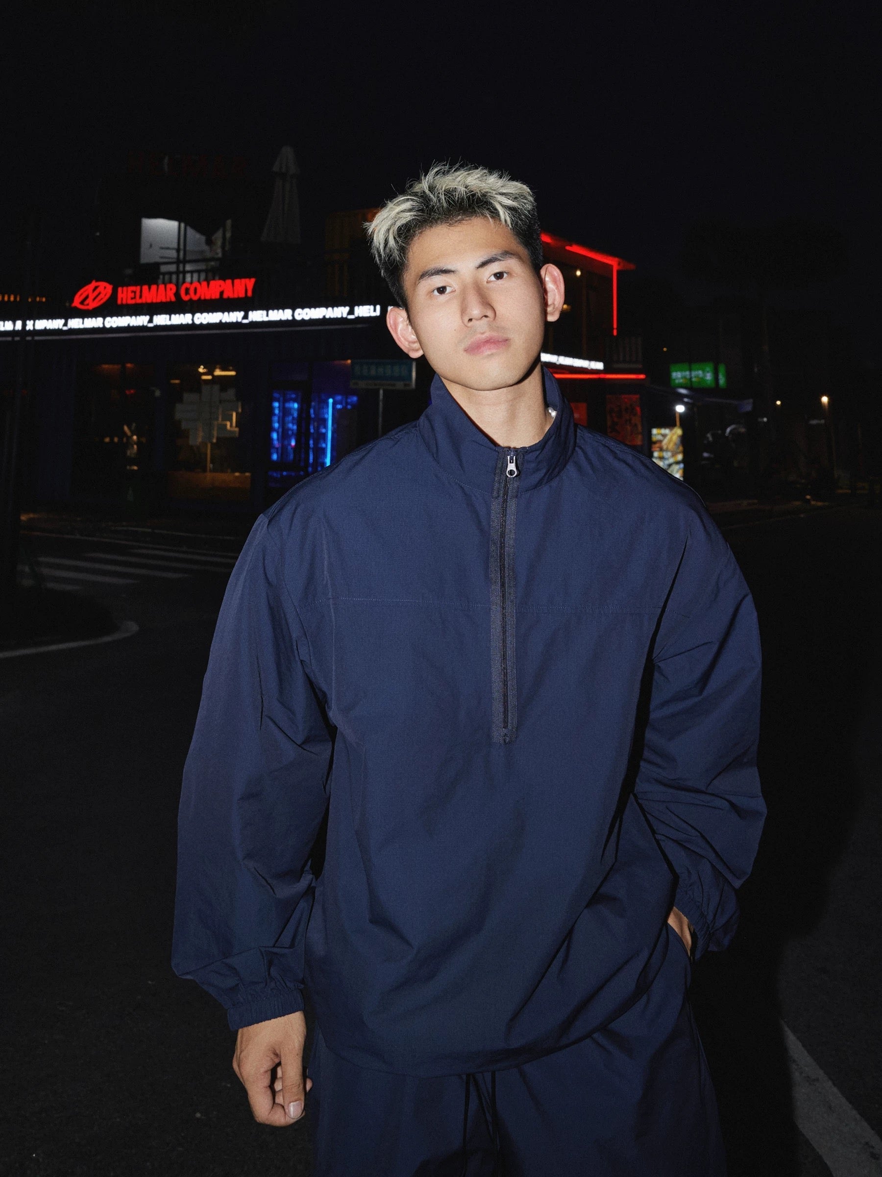 Men’s Retro Sport Lounge Set | Lightweight Fall Tracksuit with Loose Pullover & Shorts FE0278