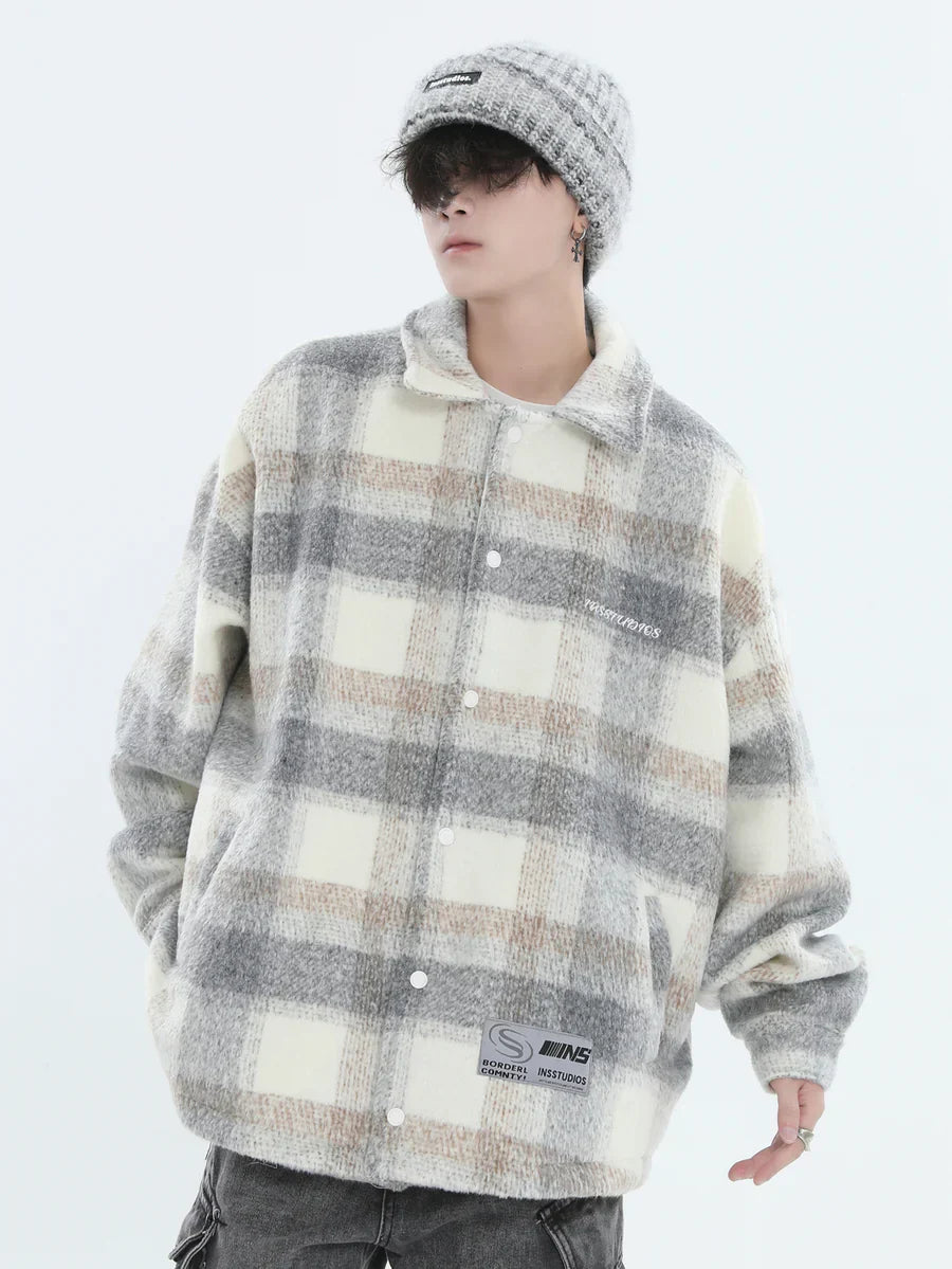 LOGO LOOSE LAPEL JACKET FE0119