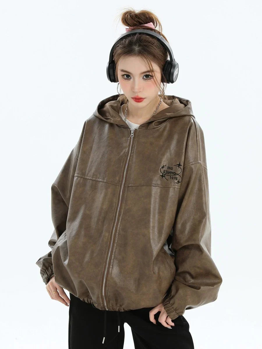 PU LEATHER JACKET FE0481