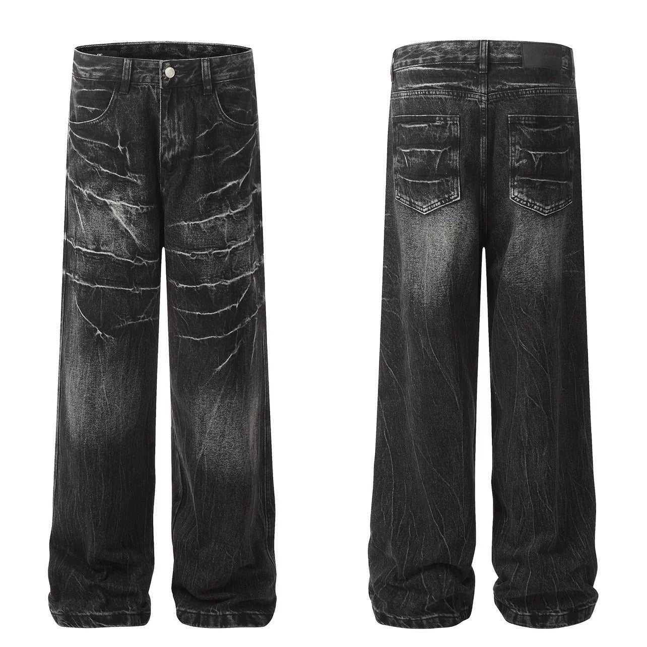 Men’s American Vintage Wide-Leg Denim Jeans FE0372