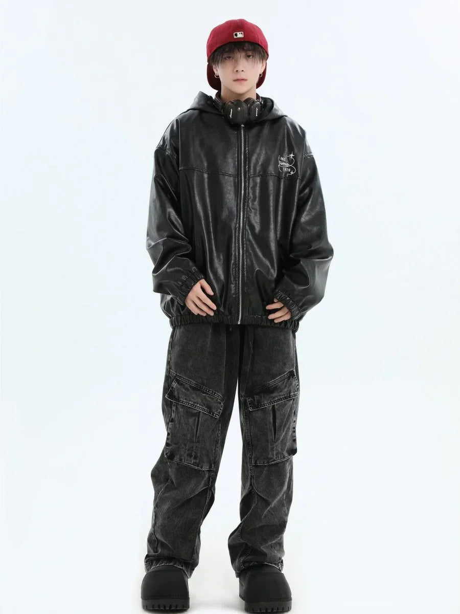 PU LEATHER JACKET FE0481