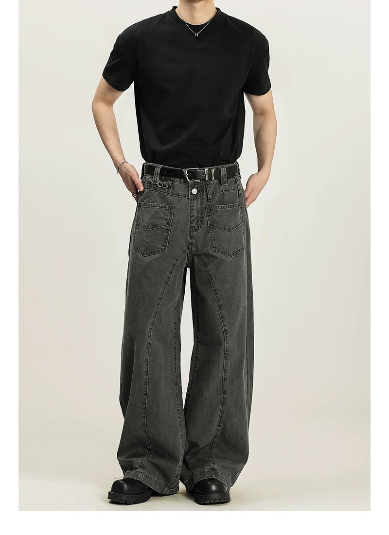 Men’s Vintage American Straight-Leg Cargo Pants FE0343