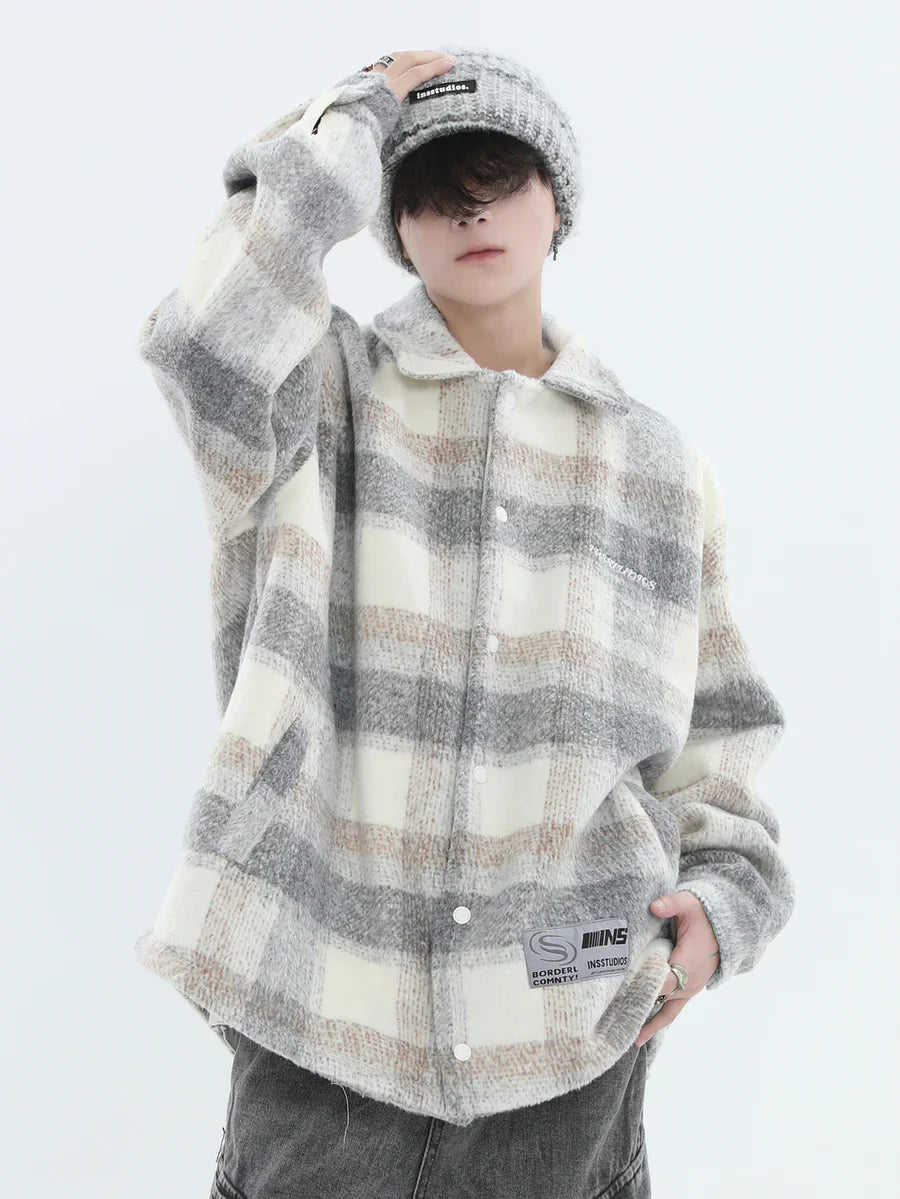 LOGO LOOSE LAPEL JACKET FE0119