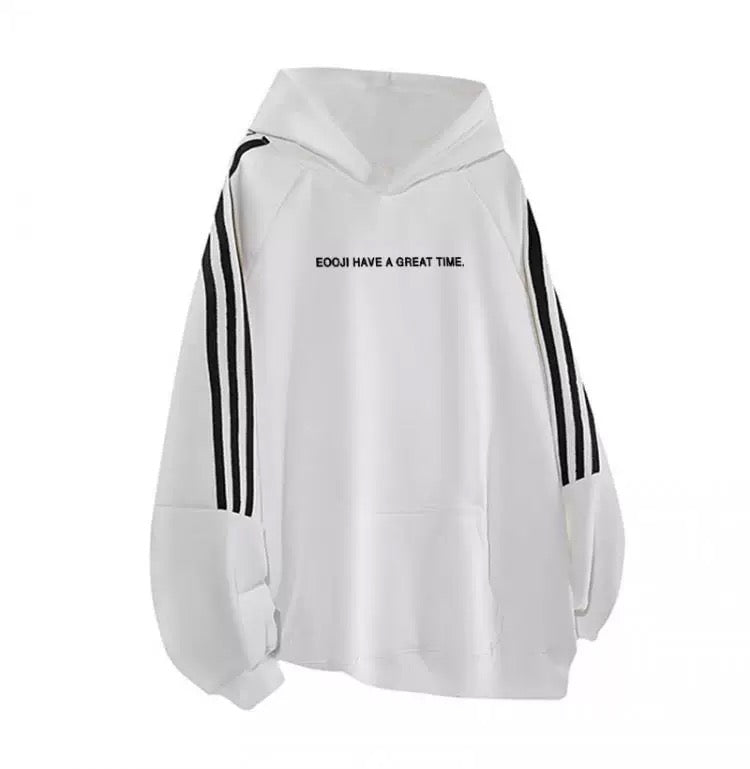 Men’s Classic American Streetwear Logo Sweatshirt – Minimalist Essential Pullover FE0326