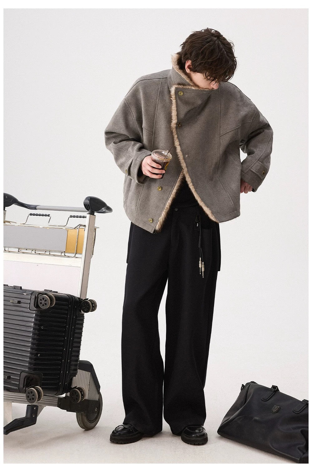 Vintage Barn-Style Short Jacket FE0092