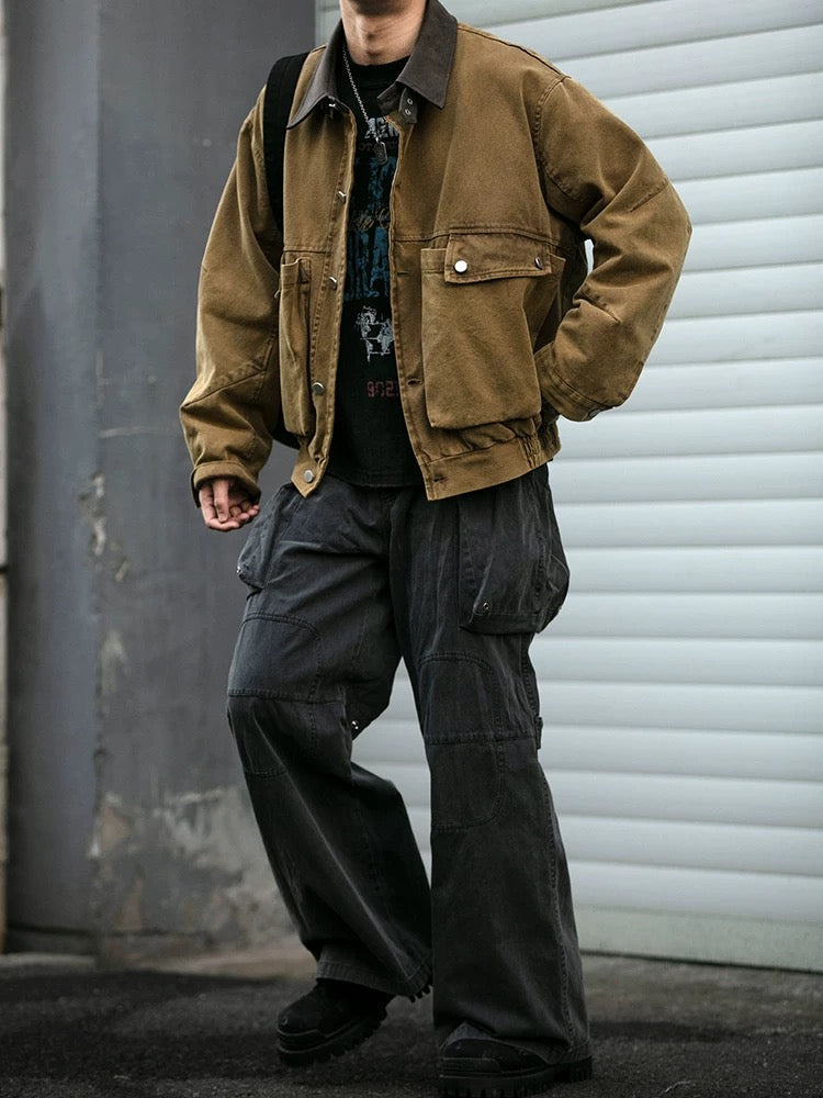 American Vintage Barn Jacket with 3D Pockets FE0270