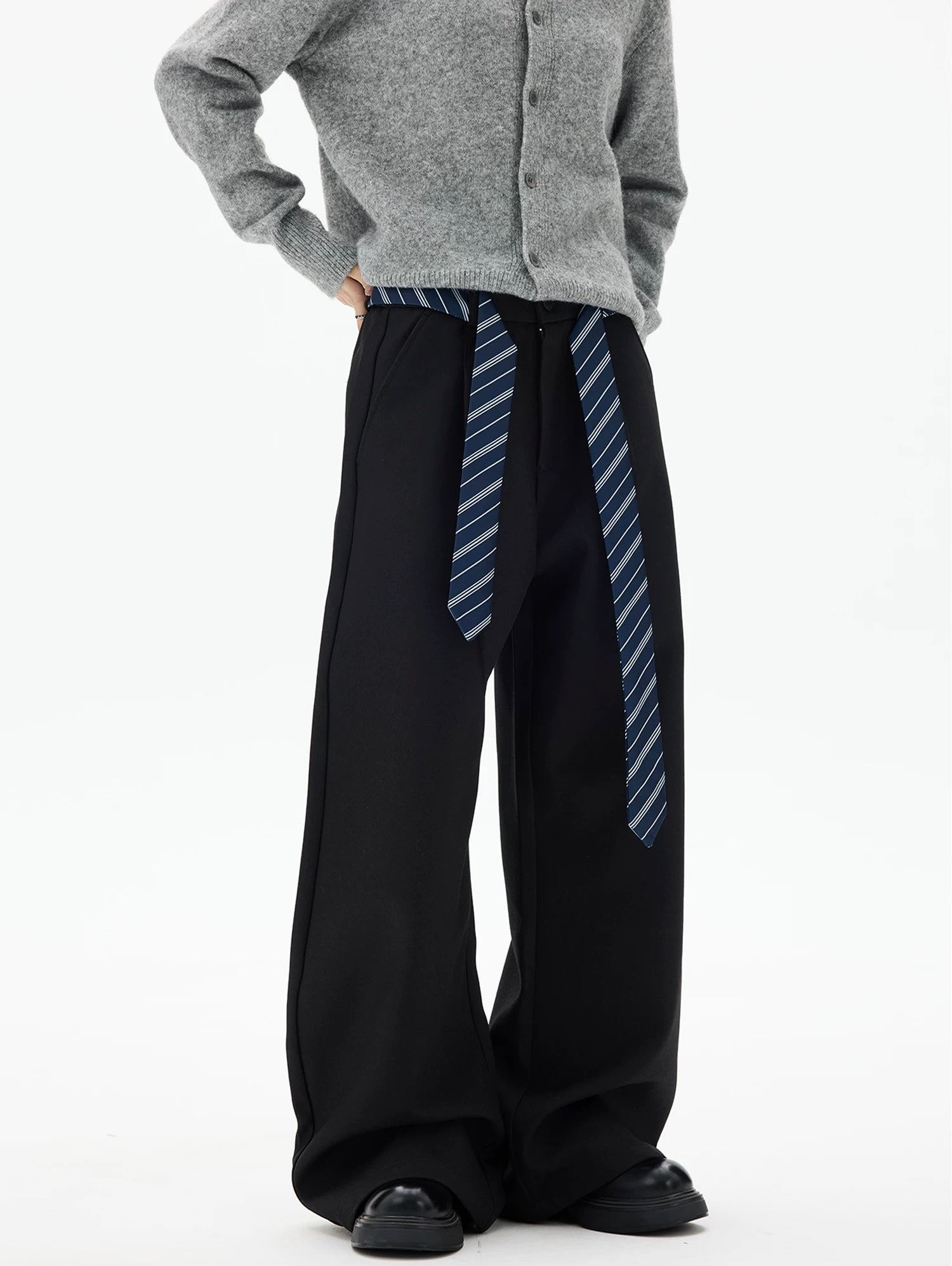 High-Street Wide-Leg Pants FE0346