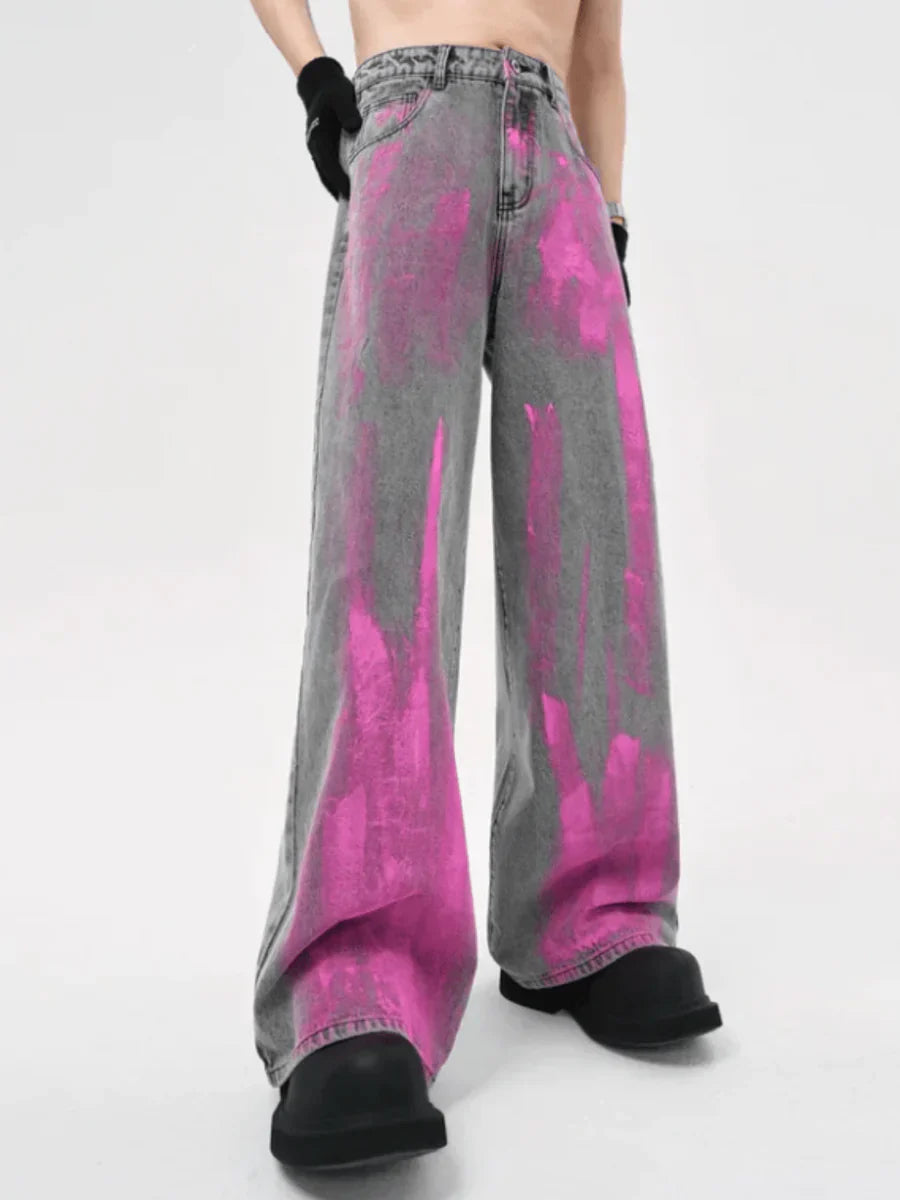 A-TYPE SMOKE GRAY FLOOR MOPPING PANTS FE0406
