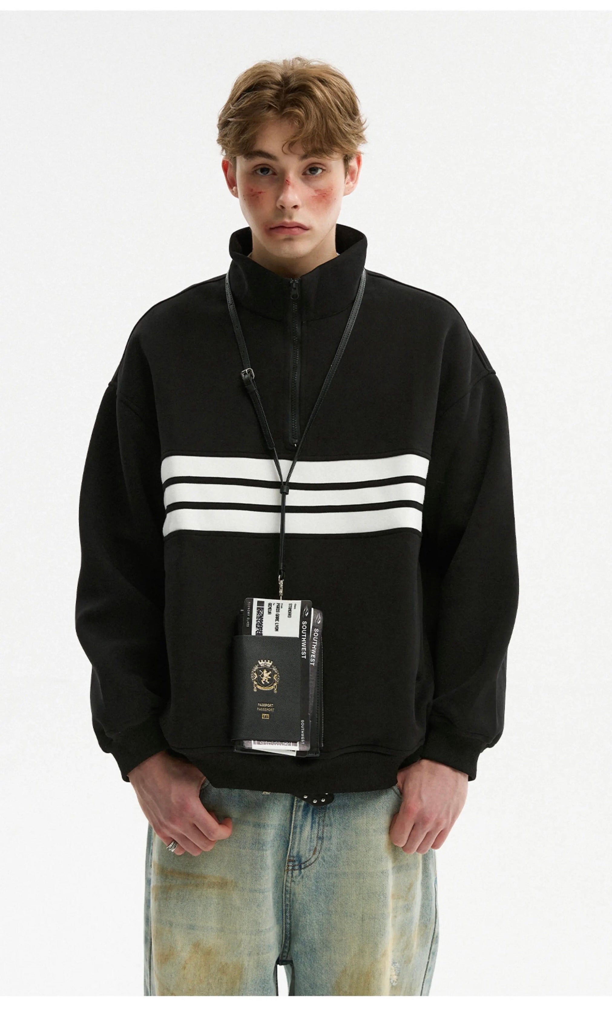 American Style Pullover Sweatshirt FE0095