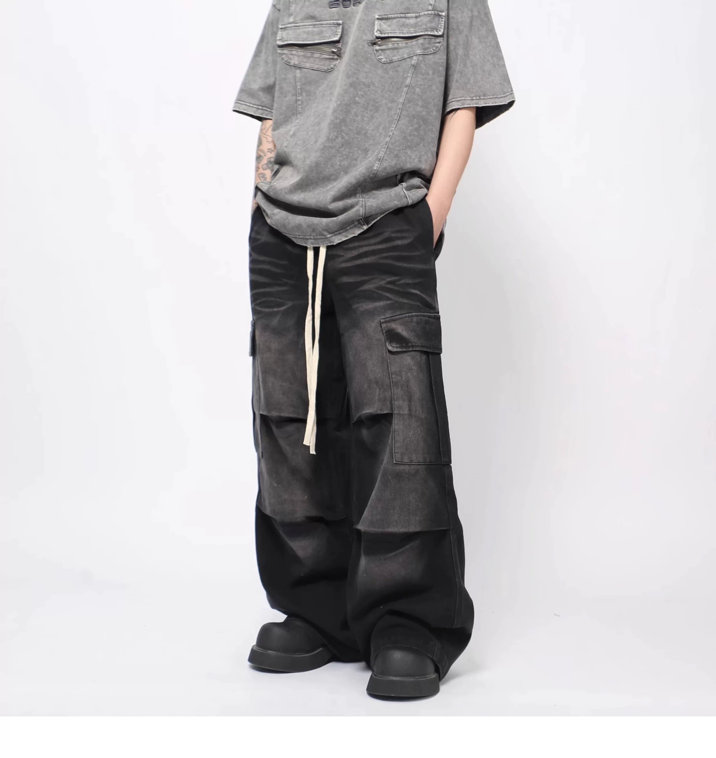 Men’s Workwear Streetwear Denim Pants FE0087