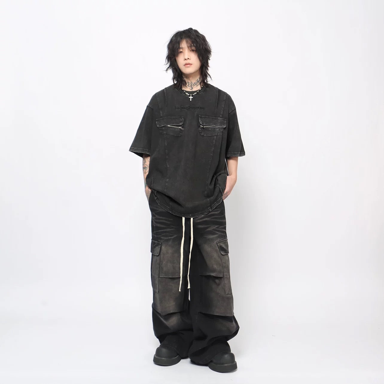 Men’s Workwear Streetwear Denim Pants FE0087