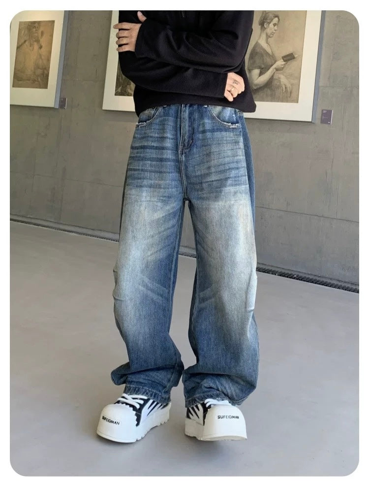 Men’s American Vintage Wide-Leg Jeans FE0098