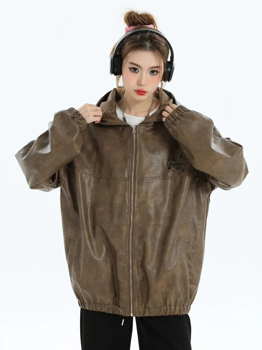 PU LEATHER JACKET FE0481