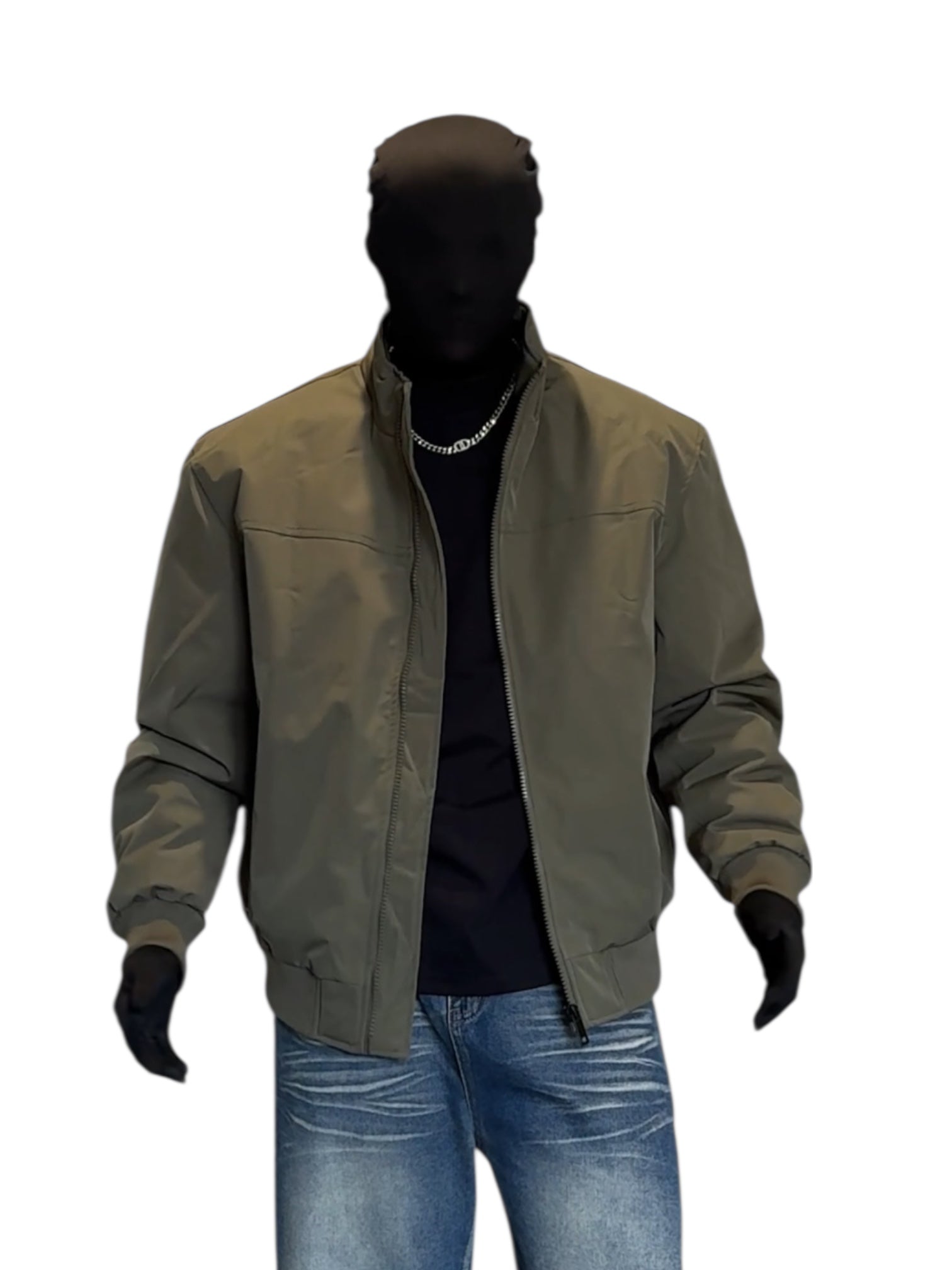 WEATHER-RESISTANT STAND-COLLAR COACH JACKET FE0144