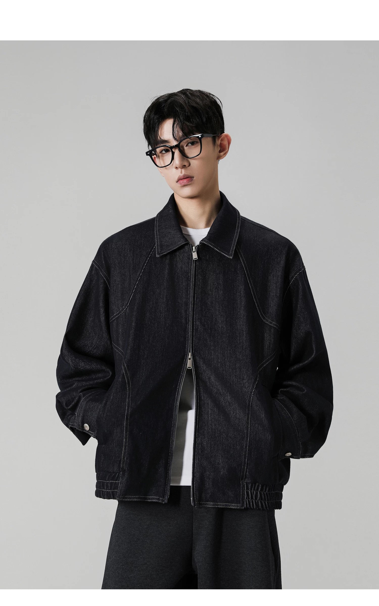 Spring Premium Retro Denim Jacket FE0708