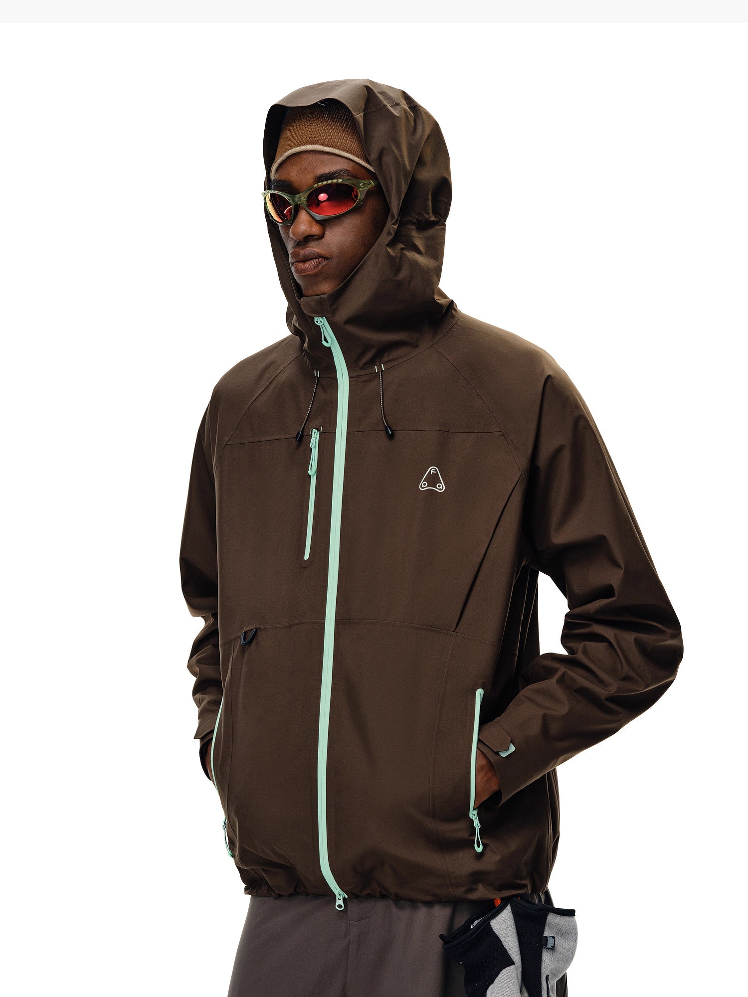 COLORBLOCK SHELL JACKET FE0505