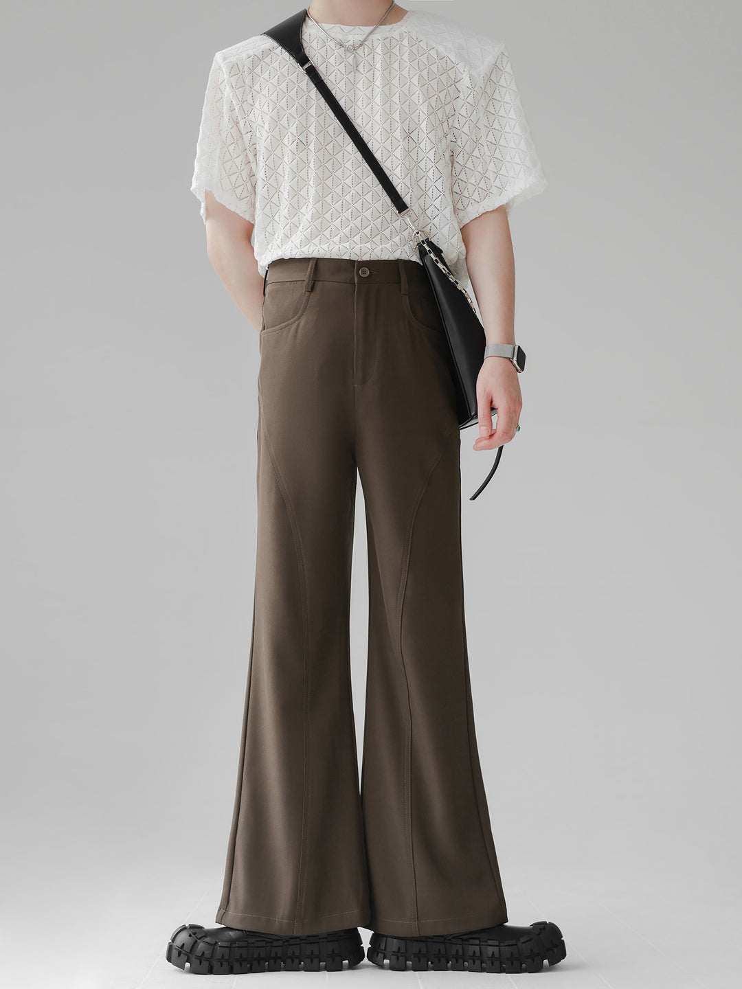 Flare mode pants FE0414