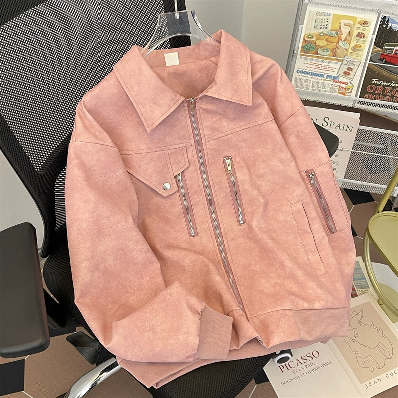 New leather jacket FE0246