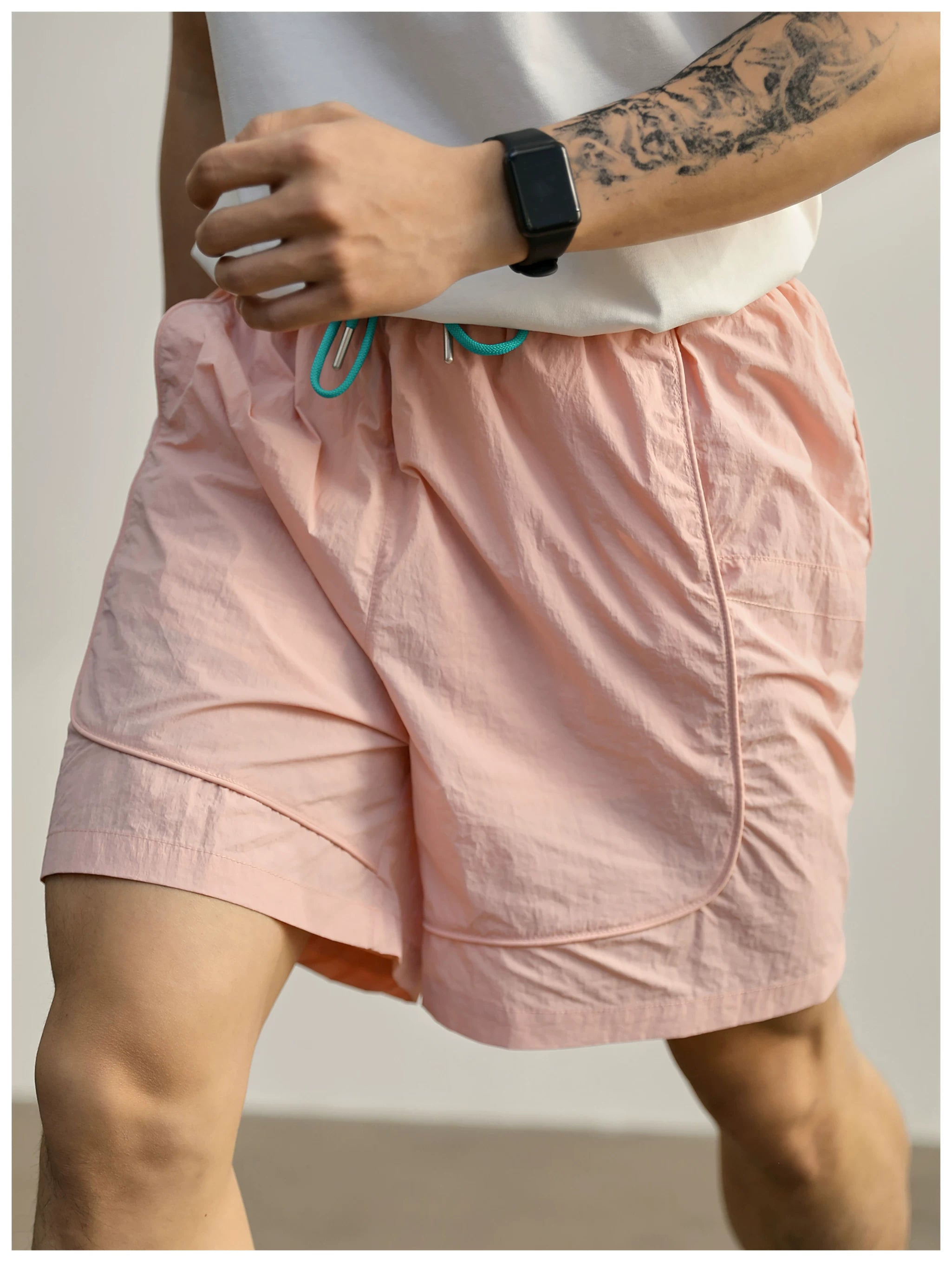Outdoor sunscreen non-sultry loose straight shorts FE0735