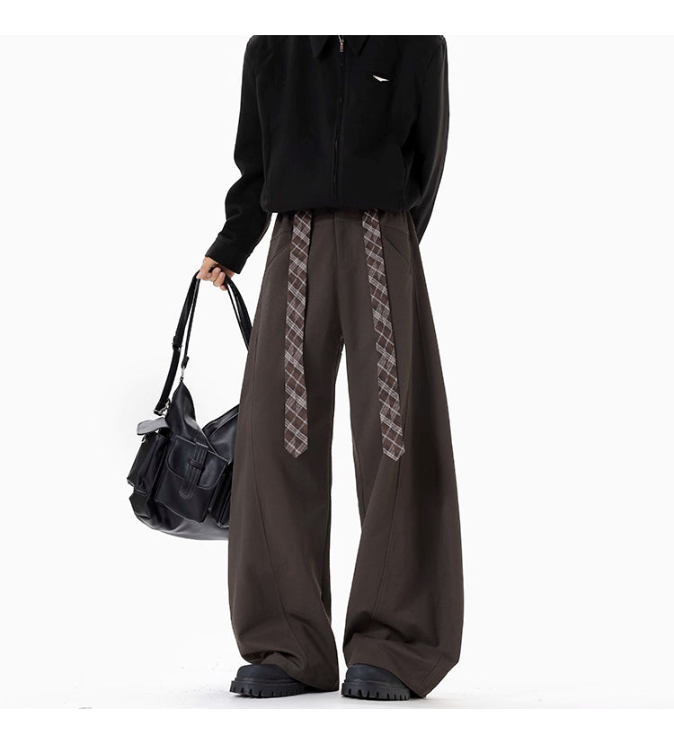 DRAPE SABER-CUT TROUSERS FE0507