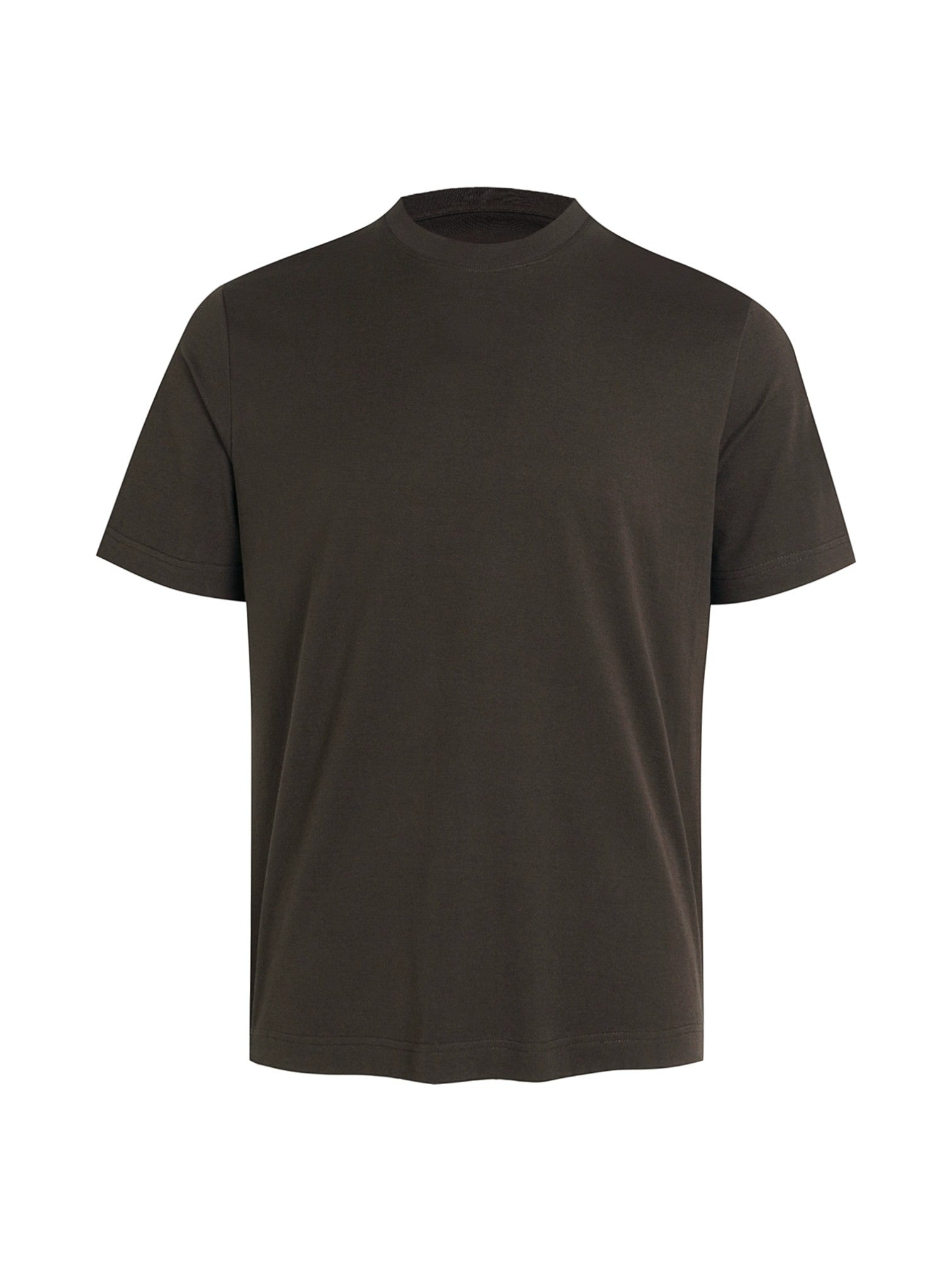 SILK-BLEND MICROTEXTURE T-shirt FE0194