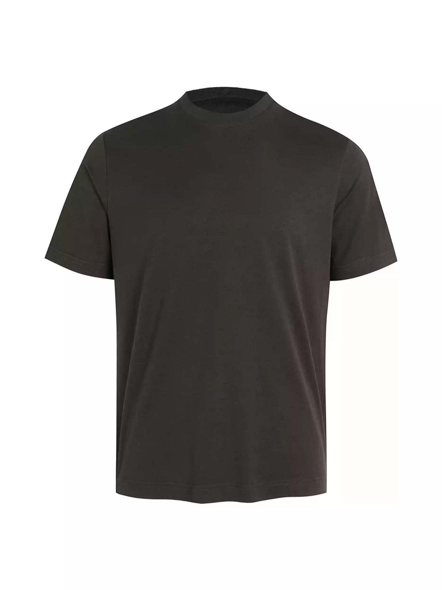 SILK-BLEND MICROTEXTURE T-shirt FE0194